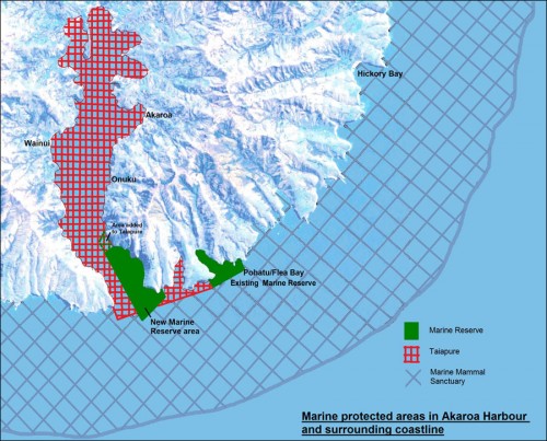 Fig. 2.= Marine protected areas and taipaure (Image: Rod Donald Trust)