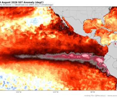 El Niño August 2026